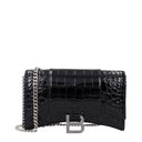 Balenciaga Pochette Mujers Cuero Negro