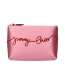 Jimmy Choo Raina Pochette Women's Pink Satin/Candy Rose