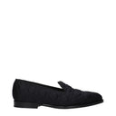 Christian Dior Men's Fabric Slippers Black