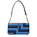Jimmy Choo Avenue Women's Blue/Sky Leather Shoulder Bags