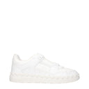 Valentino Garavani Herrens Weiße Ledersneaker