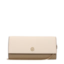 Tory Burch Emerson Pochette Women's Leather Beige/Almond