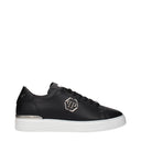Philipp Plein Herrens Ledersneaker Schwarz