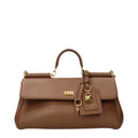 Dolce&Gabbana Women's My Sicily Handbag Brown/Caramel Leather