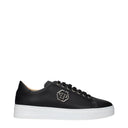 Męskie skórzane czarne tenisówki Philipp Plein