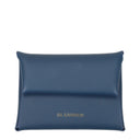 Jil Sander Folded Wallet Women Blue/Ocean Leather