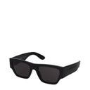 Męskie okulary przeciwsłoneczne Alexander Mcqueen, czarne, octanowe
