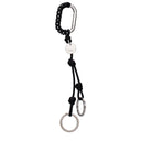 Jil Sander Key Ring Women Metal Silver/Black