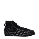 Y3 Yamamoto Sneakers Nizza Men's Fabric Black/White
