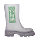 Off White Men's Transparent Pvc Boots