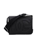 Dolce&Gabbana Men's Crossbody Bags Black Leather