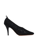 Stella McCartney Damens Schwarze Pizzo-Pumpe
