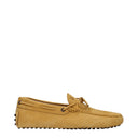 Tod's Men's Suede Yellow Moccasins