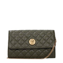 Versace Women's Leather Green/Olive Clutch