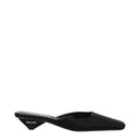 Prada Women's Satin Black Sandals