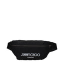 Jimmy Choo Men's Fabric Black Bags And Pouches