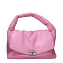 Balenciaga Monaco Shoulder Bags Women Leather Pink