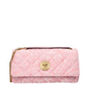Versace Women's Shoulder Bag Pink Fabric
