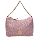 Versace Damens Handtaschen Stoff Beige/Blassrosa