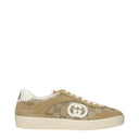 Gucci Women's Sneakers Fabric Beige/Butter