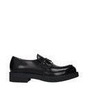 Prada Men's Leather Black Loafers