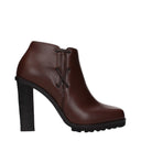 Max Mara Braidy Stiefeletten Damen Leder Braun/Walnuss