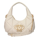 Love Moschino Women's Handbags Polyurethane Beige/Ivory