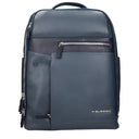 Piquadro Men's Backpacks And Pouches Blue Leather