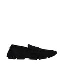 Dolce&Gabbana Men's Suede Black Loafers