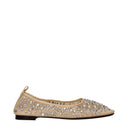 Tory Burch Women's Fabric Ballet Flats Beige