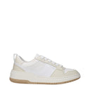 Salvatore Ferragamo Zapatillas Dennis Hombres Tela Blanco/Marfil