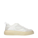 Salvatore Ferragamo Sneakers Cassina Men's Leather White/Light Gray
