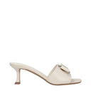 Salvatore Ferragamo Zelie Women's Sandals Beige/Mascarpone Leather