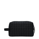 Louboutin Beauty Case Men's Black Fabric