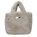 Herno Handbags Women's Eco Fur Gray/Light Gray