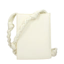 Jil Sander Tangle Crossbody Bag Women Leather White/Eggshell