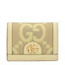 Gucci Ophidia Women's Wallet Fabric Beige/Pastel Yellow