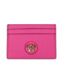 Versace Women's Fuchsia Leather Document Holder