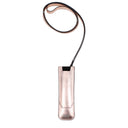 Pineider Geschenkideen Stifthalter Herren Leder Pink/Pink Metallic