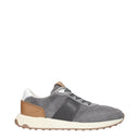 Tod's Men's Sneakers Suede Gray/Natural