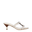 Tory Burch Women's Sandals Light Beige/Cream Leather