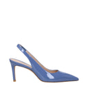 Stuart Weitzman Stuart Donna Glossy Sandals Sky Blue/Steel Blue