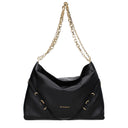 Givenchy Women's Voyou Shoulder Bag Black Leather
