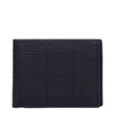 Pineider Men's Blue Leather Wallet