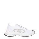 Gucci Hombres Zapatillas de tela blancas