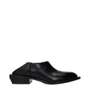 Moschino Women's Loafers Leather Black