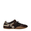 Miu Miu Women's Sneakers Fabric Brown/Moro Head