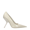Salvatore Ferragamo Eva Women's Beige/Mascarpone Patent Leather Pumps