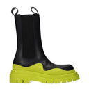 Bottega Veneta Women's Boots Black/Lime Leather