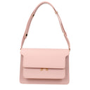 Marni Women's Shoulder Bags Pink Leather/Pastel Pink